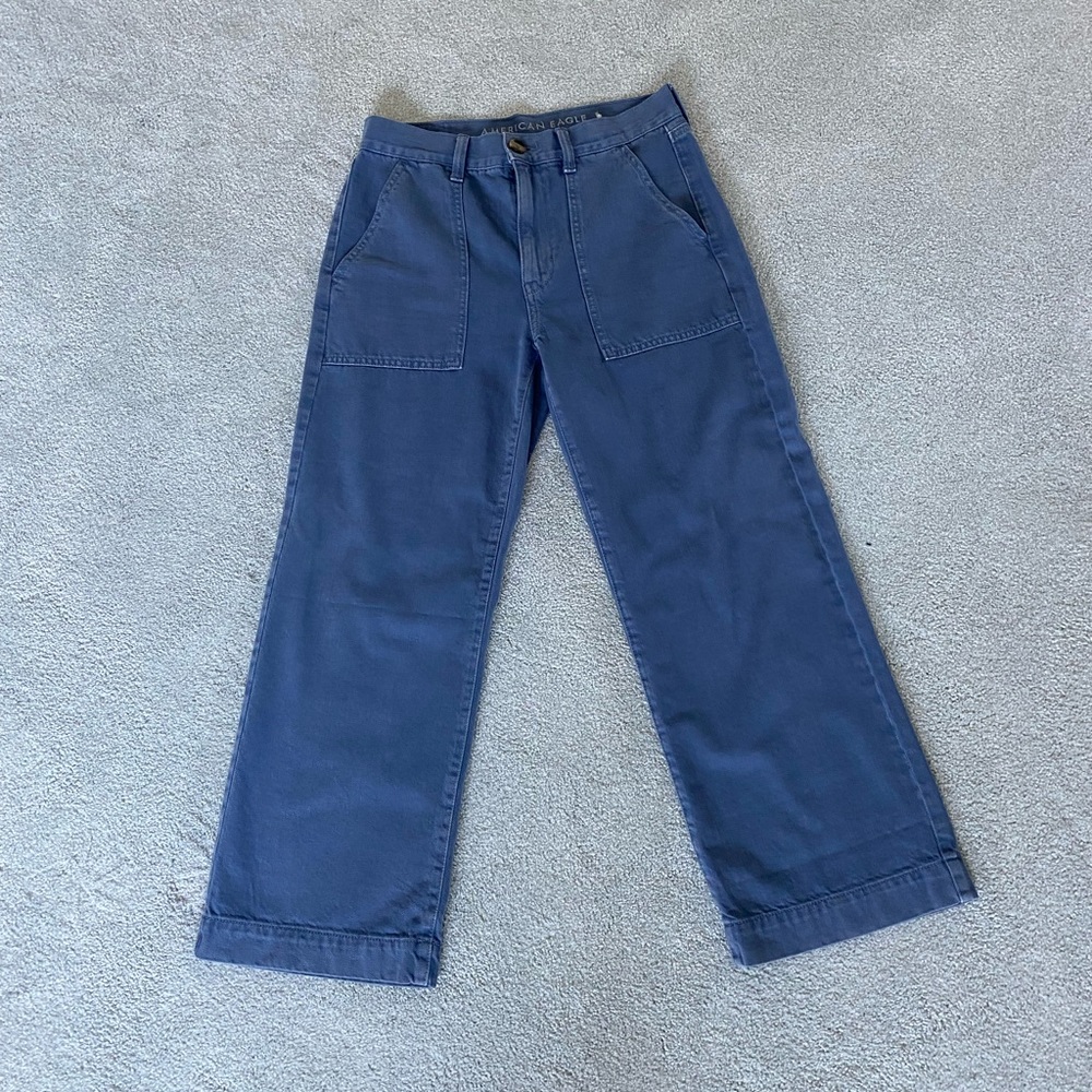 AMERICAN EAGLE WIDE LEG JEANS